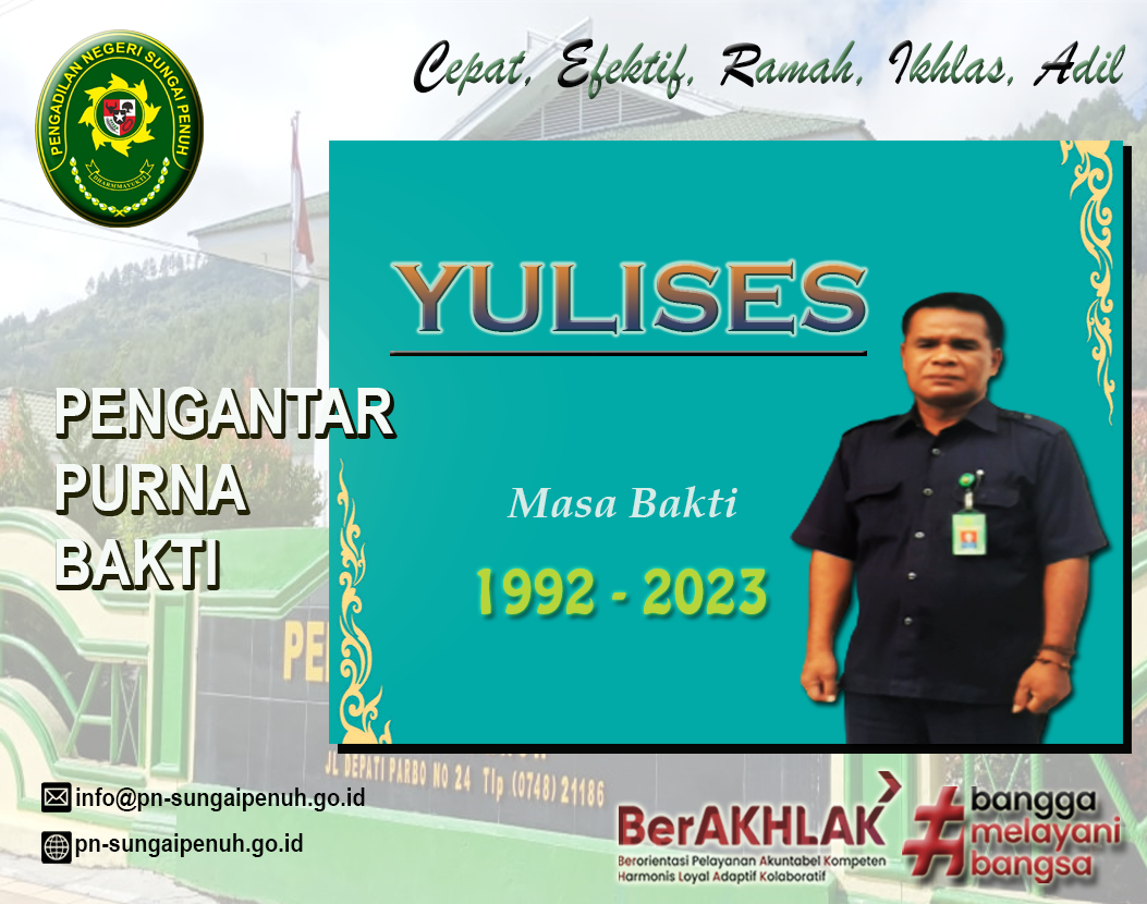 Pengantar Purna Bakti