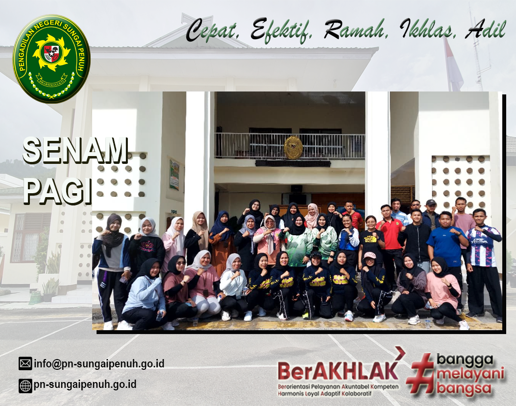 Pelaksanaan Senam Pagi
